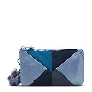 Kipling Creativity Large Classic Pouch Táska Kék Szürke | HU 2075EB